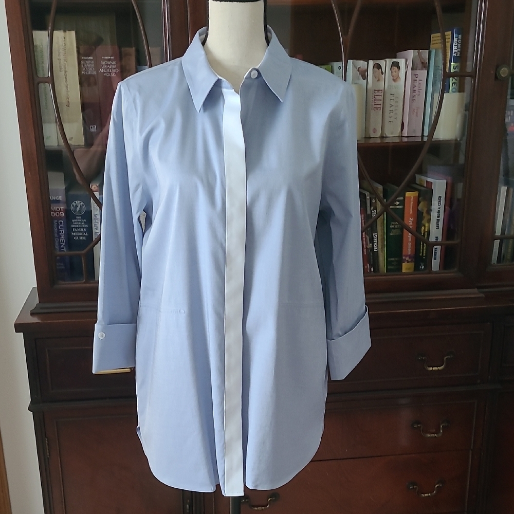 Chico's Light Blue Women's Blouse